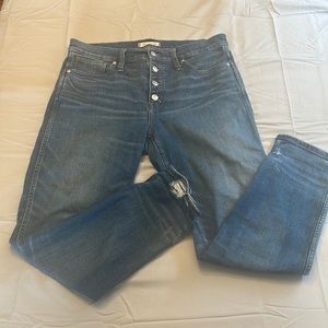 Madewell Slim Straight Jeans